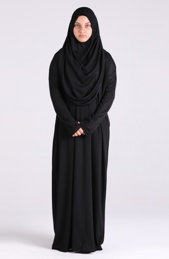 Black Praying Dress 0920-01