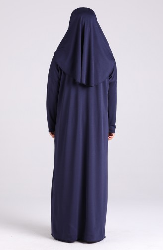 Navy Blue Praying Dress 0930-02