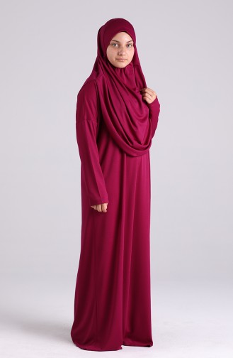 Fuchsia Praying Dress 0920-05