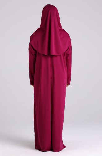 Fuchsia Praying Dress 0920-05