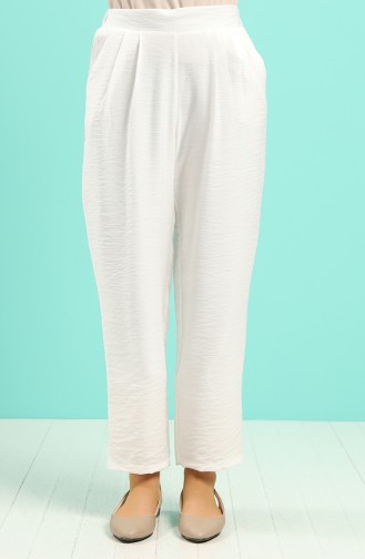 Pantalon Blanc 5016-02