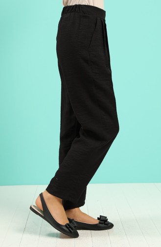 Aerobin Fabric Pants with Pockets 5016-04 Black 5016-04