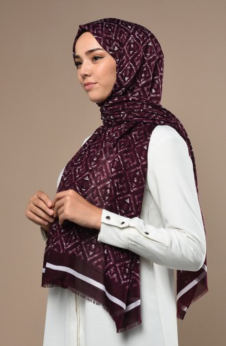 Dark Purple Sjaal 90641-06