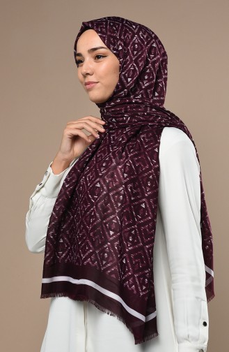 Dark Purple Sjaal 90641-06