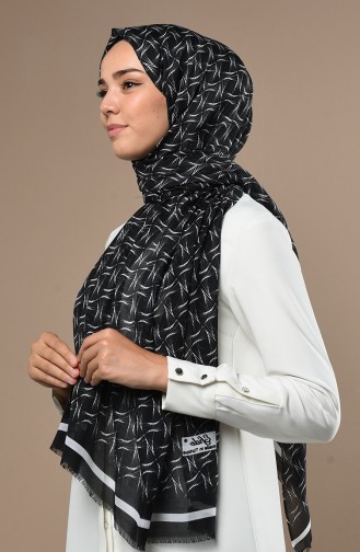 شال أسود 90642-03