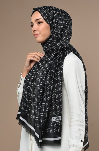 شال أسود 90642-03
