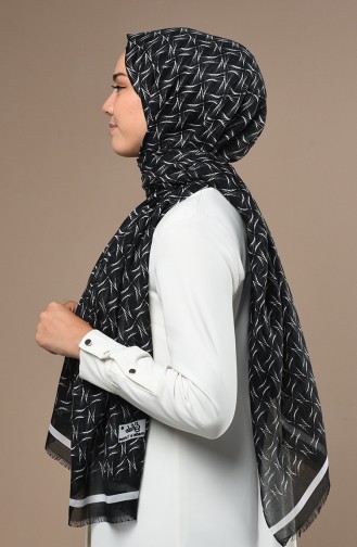 شال أسود 90642-03