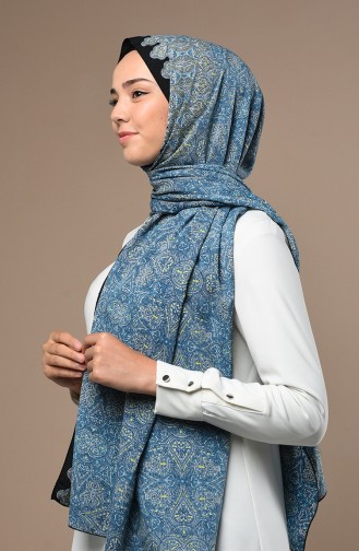 Dark Blue Shawl 54238-01