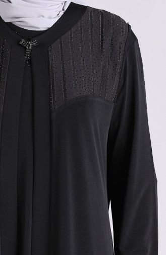 Robe Hijab Noir 7053-05