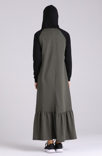 Robe Hijab Khaki 0511-01