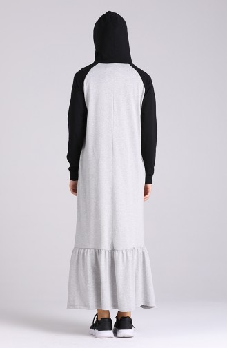 Hooded Sports Dress 0511-04 Gray 0511-04