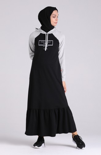 Robe Hijab Noir 0511-05