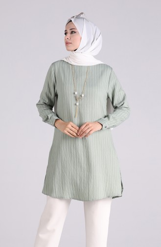 Light Khaki Green Tuniek 5022-08