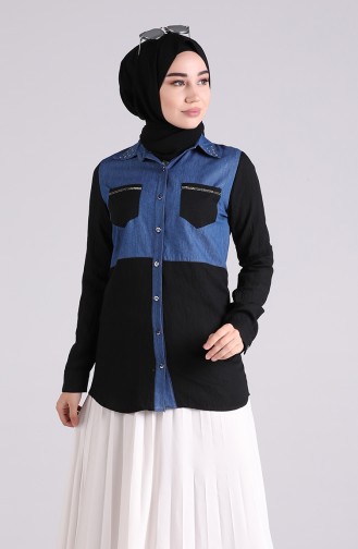 Navy Blue Tuniek 2032-03