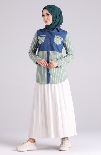 Navy Blue Tunics 2032A-01