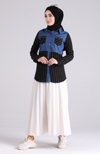 Navy Blue Tuniek 2032B-01