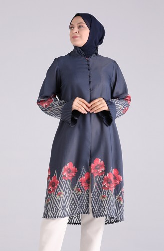 Navy Blue Tuniek 2410-02