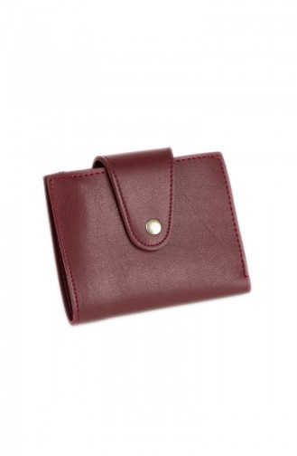 Claret Red Wallet 49-07