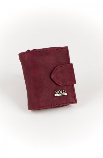 Claret Red Wallet 51-04