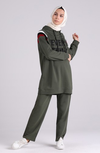 Khaki Tracksuit 8060-03