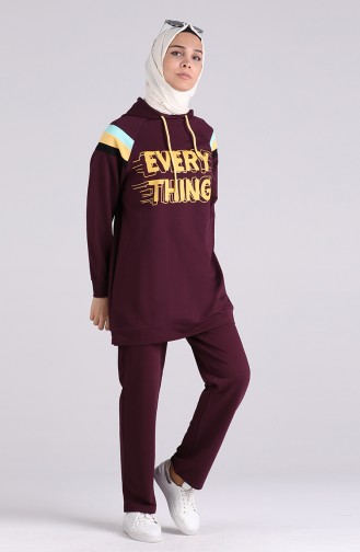 Plum Tracksuit 8060-06