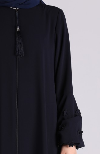 Dunkelblau Abayas 4817-01