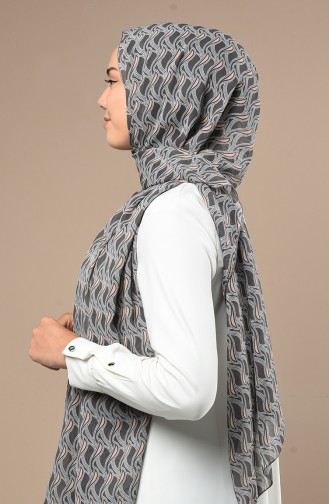 شال أسود فاتح 54263-01