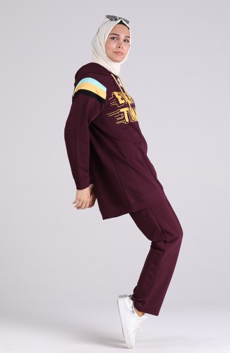 Plum Tracksuit 8060-06