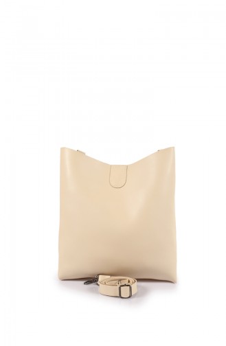 Beige Schultertasche 30Z-02