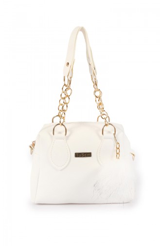 White Shoulder Bag 42Z-02