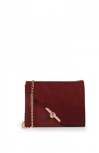 Claret red Shoulder Bag 05Z-03