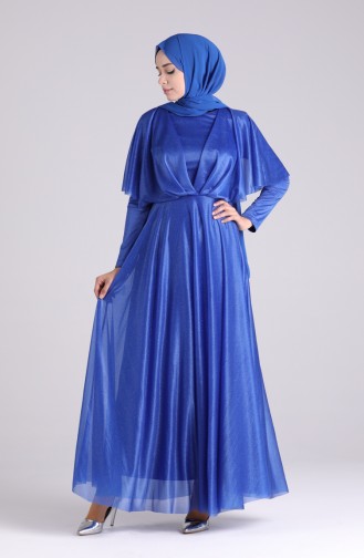 Habillé Hijab Blue roi 60173-01