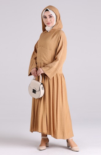 Robe Hijab Camel 20019-03
