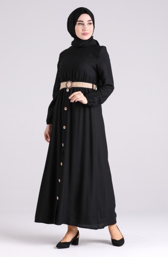 Robe Hijab Noir 0029-05