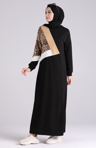 Robe Hijab Noir 0400-01