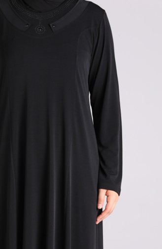 Black İslamitische Jurk 4576-01