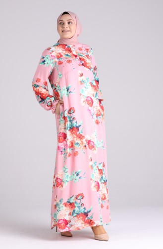 Robe Hijab Rose 3070-05