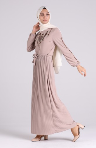 Robe Hijab Gris 5758-02