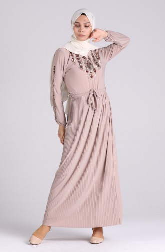 Robe Hijab Gris 5758-02