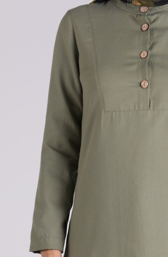 Light Khaki Green Tuniek 1272-13