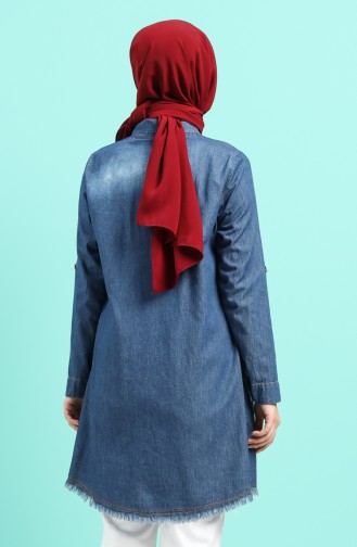 Navy Blue Tuniek 0201-01