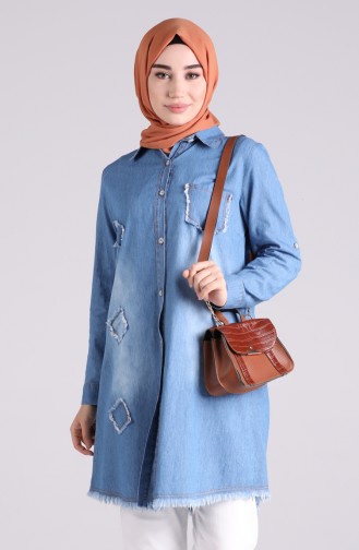 Denim Blue Tunics 0201-02