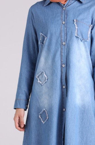 Denim Blue Tunics 0201-02