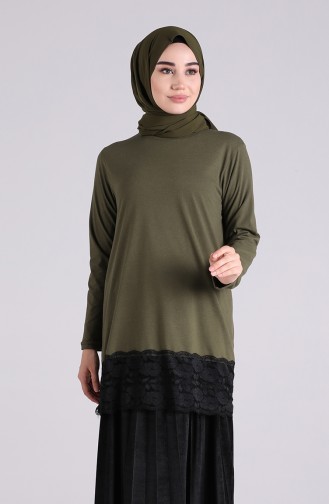 Fistolu Tunik 4005-04 Haki