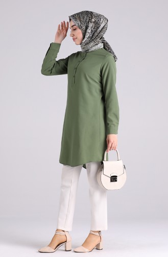 Dark Khaki Tuniek 6474-11