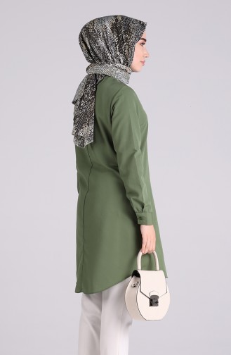 Dark Khaki Tuniek 6474-11