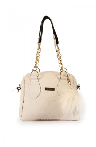 Sac D`épaule Crème 42Z-05