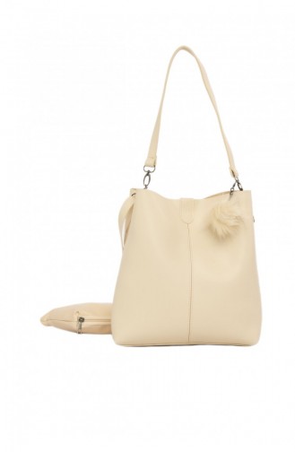 Cream Shoulder Bag 87001900038282