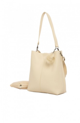 Cream Shoulder Bag 87001900038282