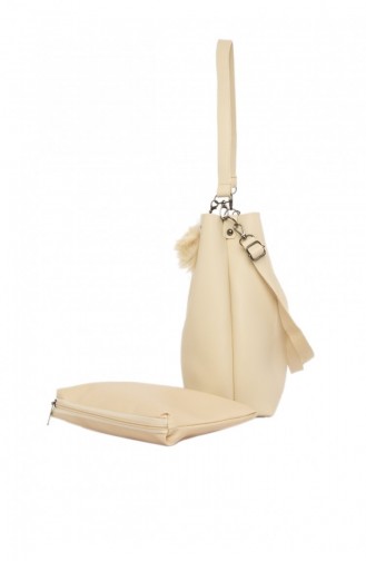 Sac D`épaule Crème 87001900038282
